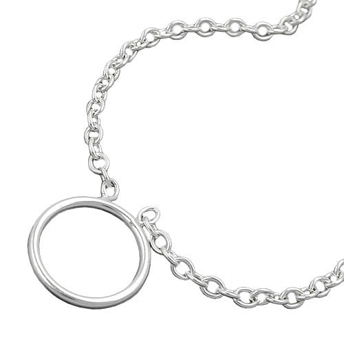 Kette Anker Charmeinhänger Silber 925