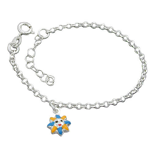 Armband Anker Sonne Silber 925