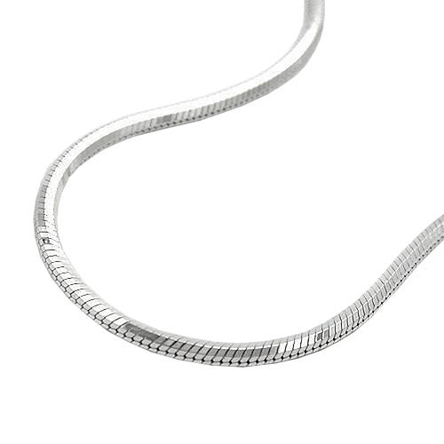 Kette Schlange 5kant diam Silber 925