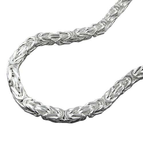 Armband 4mm Königskette Silber 925