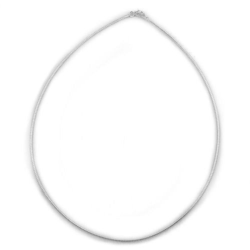 Kette Omega rund 1 5mm Silber 925