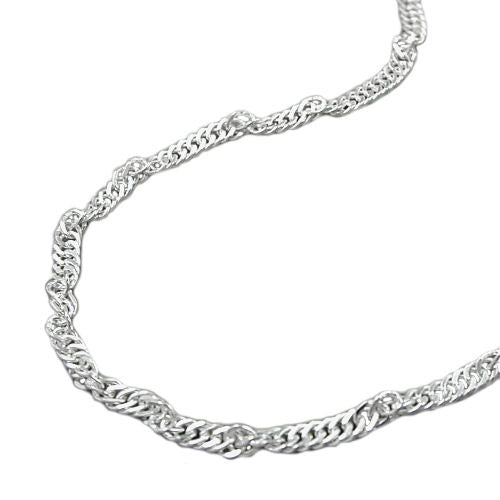 Bauchkette Singapur Silber 925