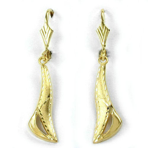 Ohrringe Brisur Ohrbehang diamantiert Gold 375