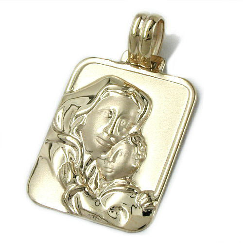 Anhänger Maria mit Jesuskind Gold 585