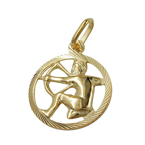Anhänger Sternzeichen Schütze Gold 375