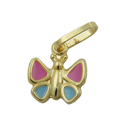 Anhänger Schmetterling Gold 375