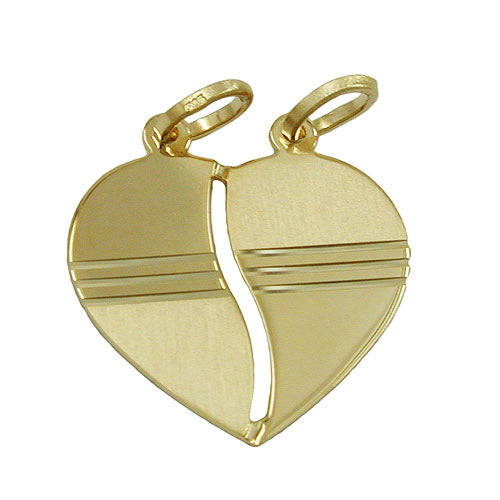 Anhänger Herz diamantiert 14K GOLD