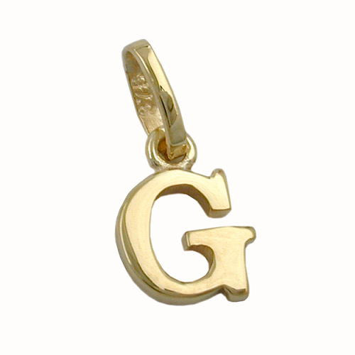 Anhänger Buchstabe G Gold 375