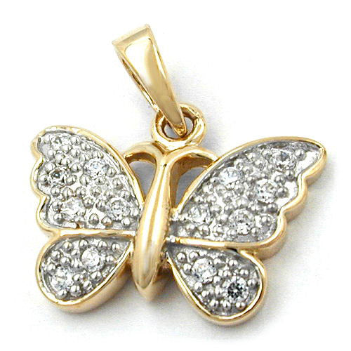 Anhänger Schmetterling Gold 585