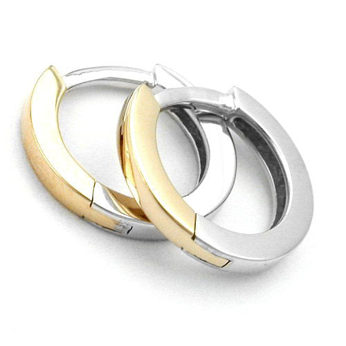 Creolen bicolor Gold 585