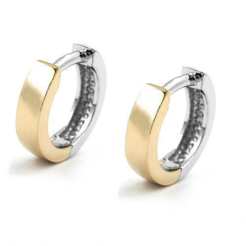 Creolen bicolor Gold 585