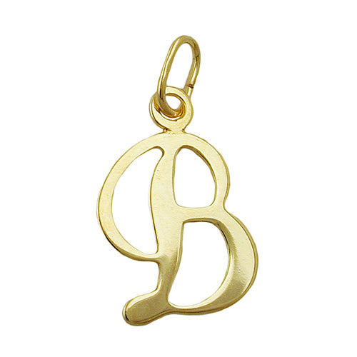 Anhänger Buchstabe B Gold 333
