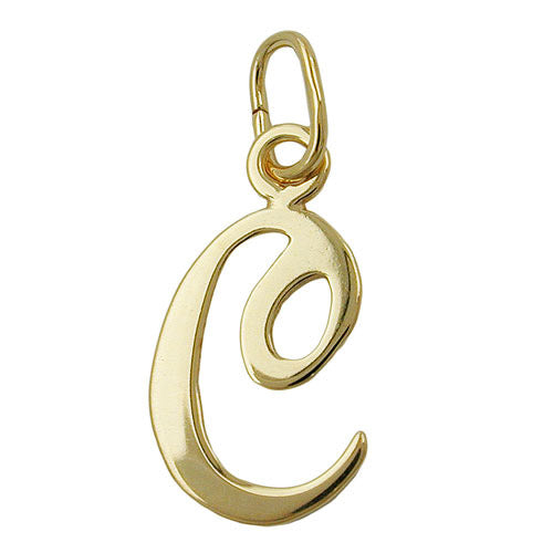 Anhänger Buchstabe C Gold 333