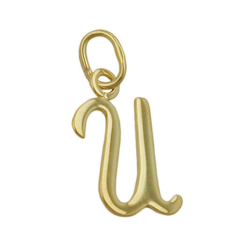 Anhänger Buchstabe U Gold 333