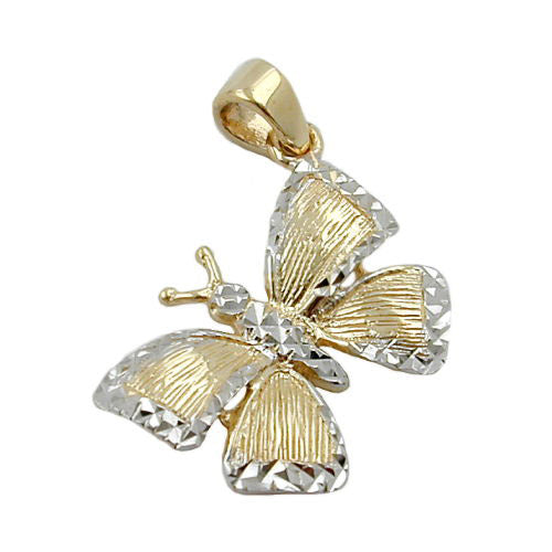 Anhänger Schmetterling Gold 375