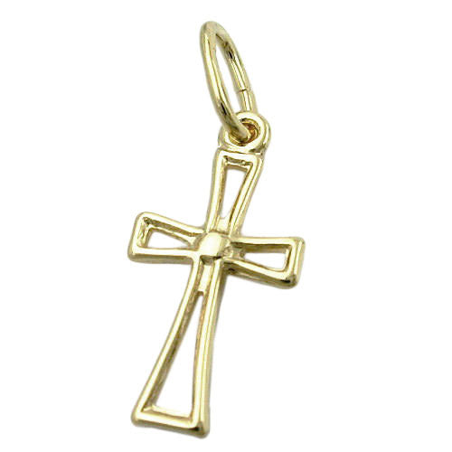 Anhänger Kreuz durchbrochen Gold 333