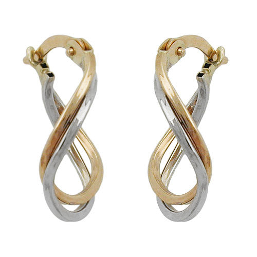 Creolen bicolor Gold 375