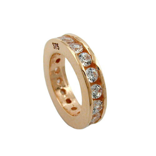 Anhänger Taufring Zirkonia Gold 375