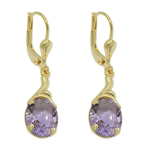 Ohrringe Brisur Amethyst Gold 333