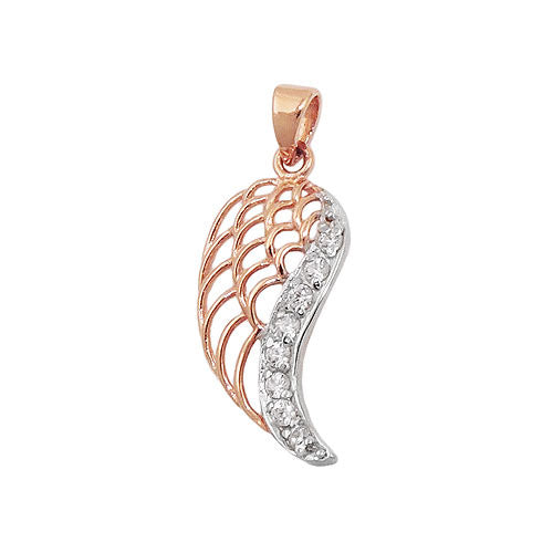 Anhänger Engelflügel 9Kt Rotgold
