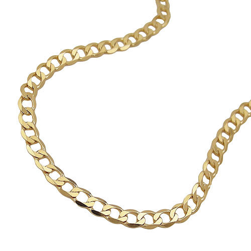 Armband 19cm Weitpanzer Gold 585