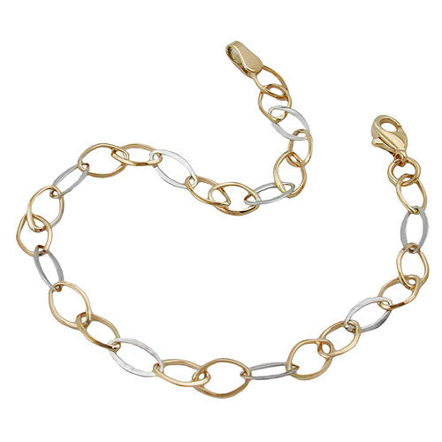 Armband Ankerkette oval Gold 375