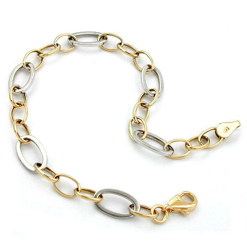 Armband Ankerkette oval Gold 375