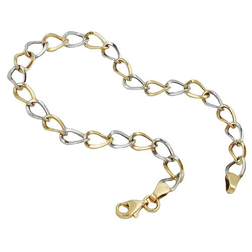 Armband Ankerkette oval Gold 375