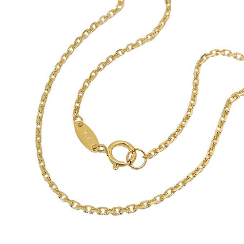 Kette Ankerkette 45cm Gold 375