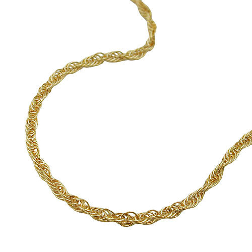Kette 42cm Anker gedreht Gold 585