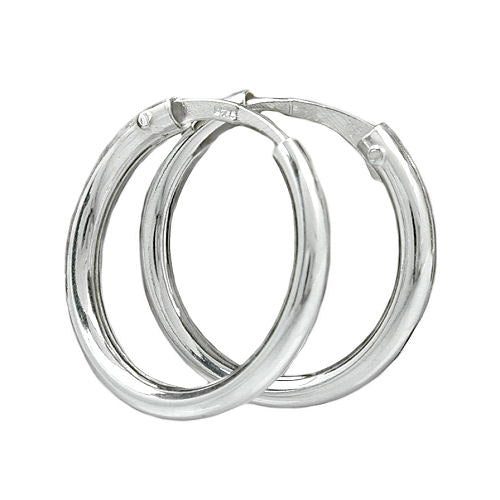 Creolen 16.5mm x 2mm Silber 925