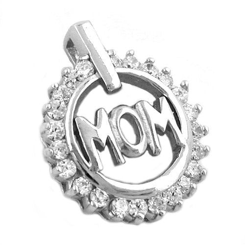 Anhänger MOM Zirkonia Silber 925