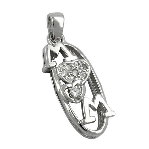 Anhänger MOM Zirkonia Silber 925