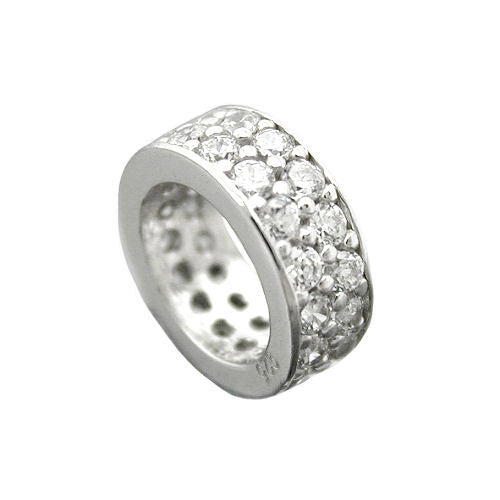 Anhänger Taufring Zirkonia Silber 925