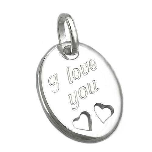 Anhänger -I love you- Silber 925