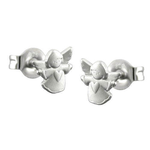 Ohrstecker fliegender Engel Silber 925