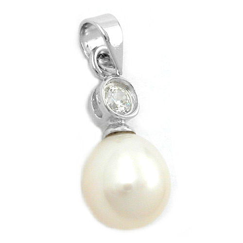 Anhänger 8mm Zuchtperle Silber 925