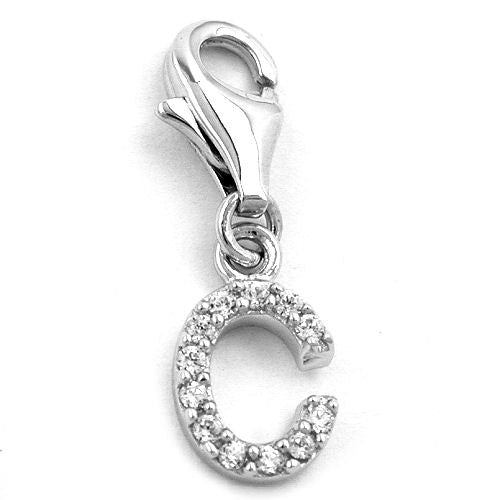 Charm Buchstabe C Silber 925