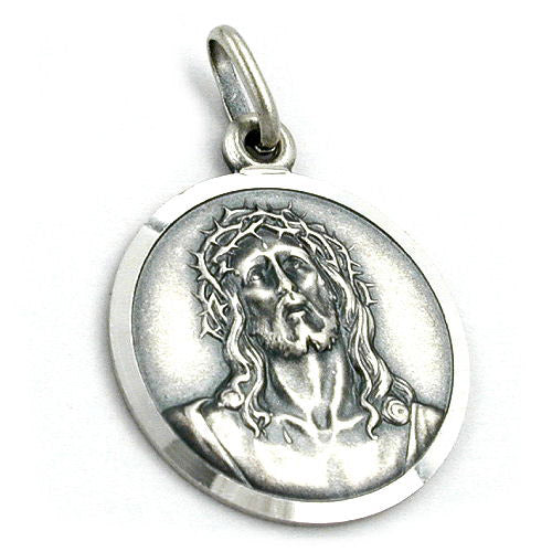 Anhänger Jesus Dornenkrone Silber 925