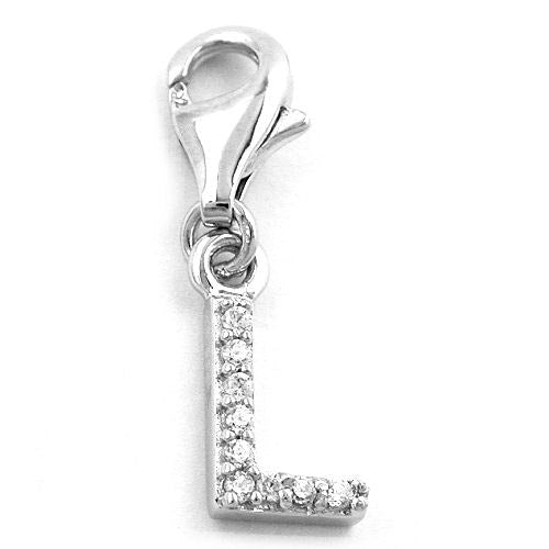 Charm Buchstabe L Silber 925