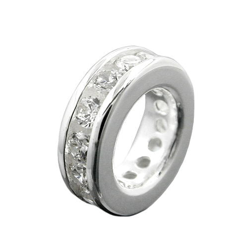 Anhänger Taufring Zirkonia Silber 925