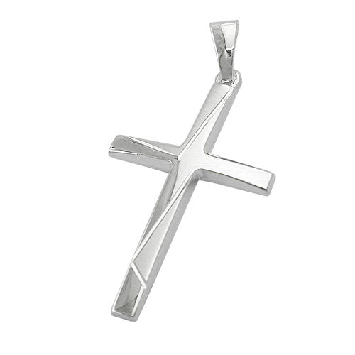 Anhänger Kreuz diamantiert Silber 925