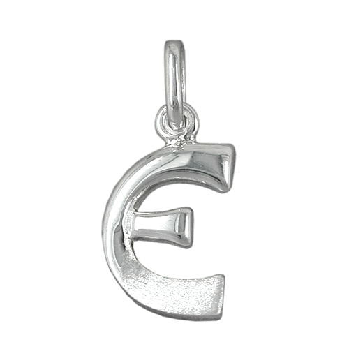 Anhänger Buchstabe E Silber 925