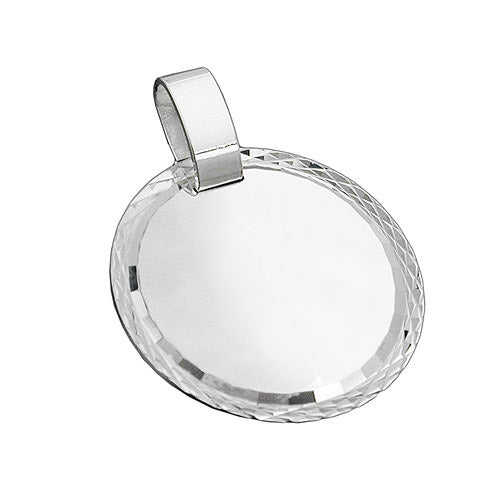 Anhänger Gravurplatte Silber 925