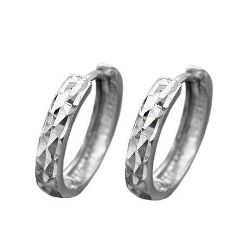 Creolen diamantiert Silber 925