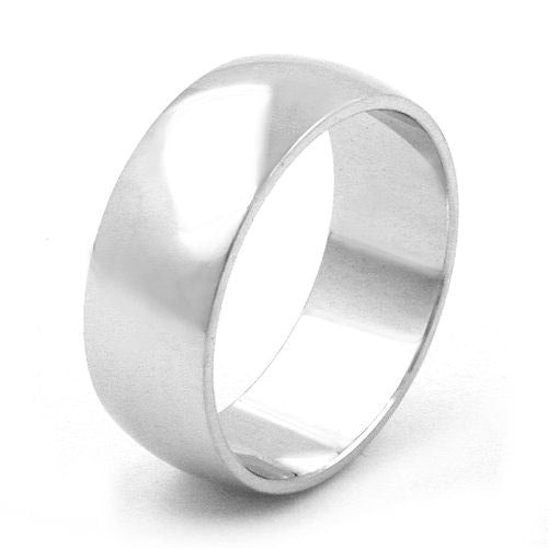 Ring glänzend gewölbt 925