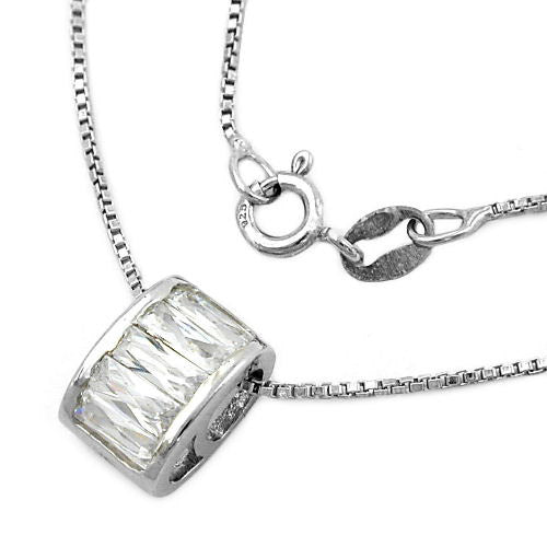Collier rhodiniert Silber 925
