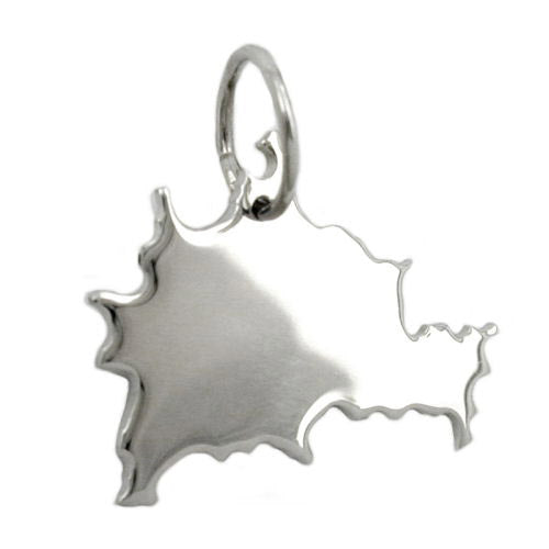Anhänger BRD-Bundesland BE Silber 925