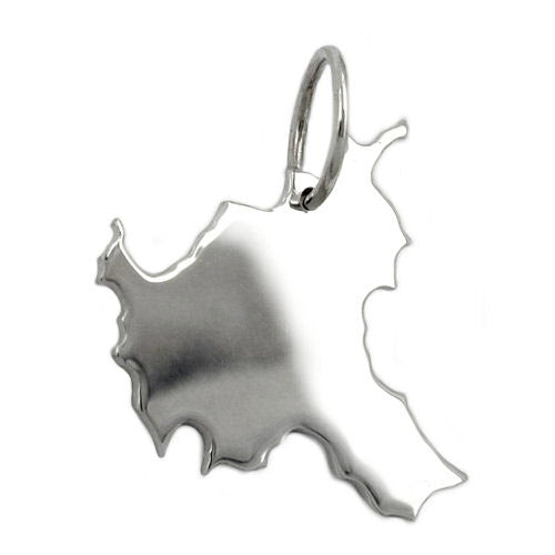 Anhänger BRD-Bundesland HH Silber 925