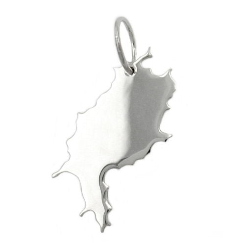 Anhänger BRD-Bundesland HE Silber 925